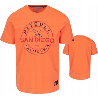 inna (Inny) PITBULL WEST COAST T-SHIRT KOSZULKA MĘSKA SAN DIEGO INS. POMARAŃCZOWA S inna (Inny) PITBULL WEST COAST T-SHIRT KOSZULKA MĘSKA SAN DIEGO INS. POMARAŃCZOWA S