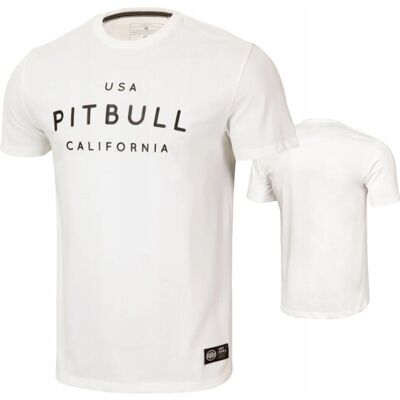 inna (Inny) PITBULL WEST COAST T-SHIRT MĘSKA LEKKA KOSZULKA USA CAL OFF WHITE BIAŁA 3XL inna (Inny) PITBULL WEST COAST T-SHIRT MĘSKA LEKKA KOSZULKA USA CAL OFF WHITE BIAŁA 3XL