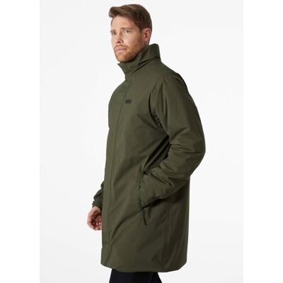 Płaszcz ocieplany Helly Hansen URB PRO INS RAIN COAT-Utility Green L Płaszcz ocieplany Helly Hansen URB PRO INS RAIN COAT-Utility Green L