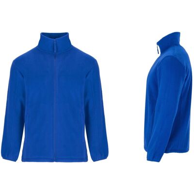 Polar Bluza UNISEX Rozpinana Wysoka Jakość ROLY 6412 NIEBIESKA 4XL Polar Bluza UNISEX Rozpinana Wysoka Jakość ROLY 6412 NIEBIESKA 4XL