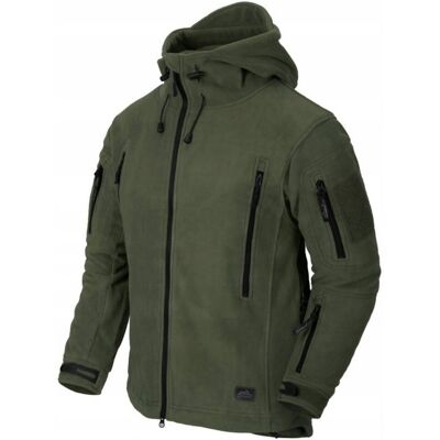 Helikon-Tex Polar Ciepła Bluza Helikon Patriot z Kapturem Rozpinana Olive Green L Helikon-Tex Polar Ciepła Bluza Helikon Patriot z Kapturem Rozpinana Olive Green L