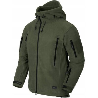 Helikon-Tex Polar Ciepła Bluza Helikon Patriot z Kapturem Rozpinana Olive Green S Helikon-Tex Polar Ciepła Bluza Helikon Patriot z Kapturem Rozpinana Olive Green S