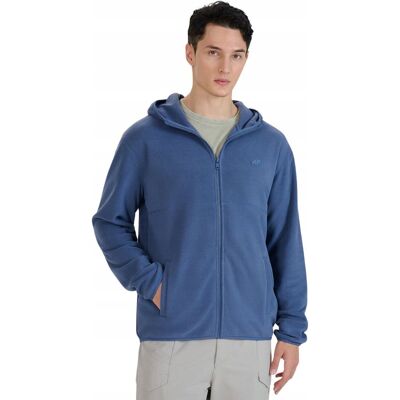 Polar męski 4F M321 denim 4FWSS25TFLEM321 32S L Polar męski 4F M321 denim 4FWSS25TFLEM321 32S L