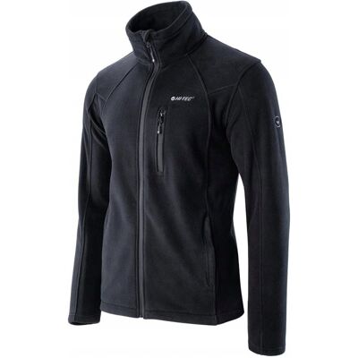 HITEC Polar męski bluza Hi-Tec Monar czarna rozmiar XXXL HITEC Polar męski bluza Hi-Tec Monar czarna rozmiar XXXL