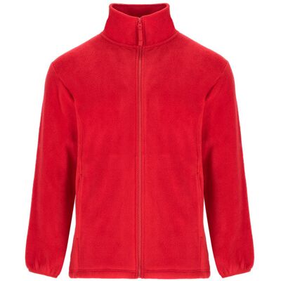 Polar męski Bluza polarowa ze stójką ROLY ARTIC CQ6412 RED DUŻY ROZMIAR 4XL Polar męski Bluza polarowa ze stójką ROLY ARTIC CQ6412 RED DUŻY ROZMIAR 4XL