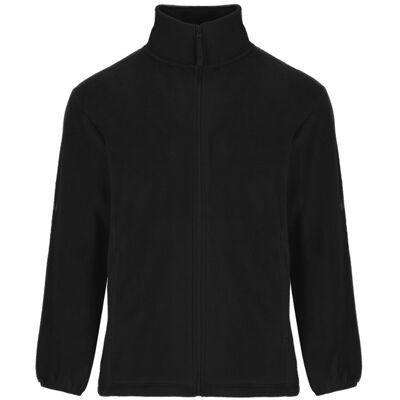 Polar męski Bluza polarowa ze stójką ROLY CQ6412 BLACK DUŻY ROZMIAR 4XL Polar męski Bluza polarowa ze stójką ROLY CQ6412 BLACK DUŻY ROZMIAR 4XL