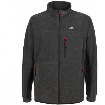 Polar Męski Full-Zip Jynx Black Trespass - Xxl Polar Męski Full-Zip Jynx Black Trespass - Xxl