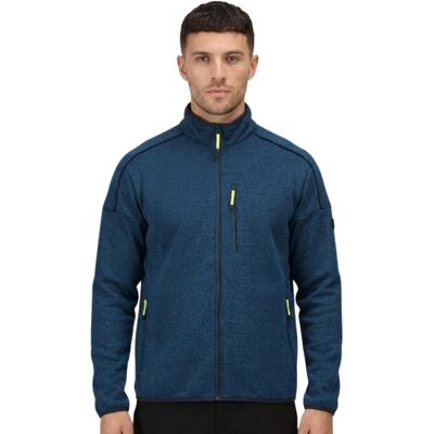 Polar męski Regatta Kames niebieski sportowy rozsuwany bluza-S Polar męski Regatta Kames niebieski sportowy rozsuwany bluza-S