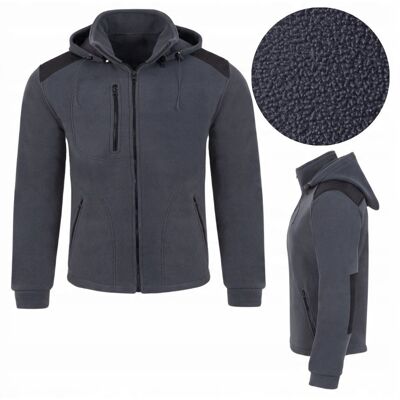 inna (Inny) POLAR MĘSKI roboczy rozpinany Bluza Polarowa męska z Kapturem Gruby r. 3XL inna (Inny) POLAR MĘSKI roboczy rozpinany Bluza Polarowa męska z Kapturem Gruby r. 3XL