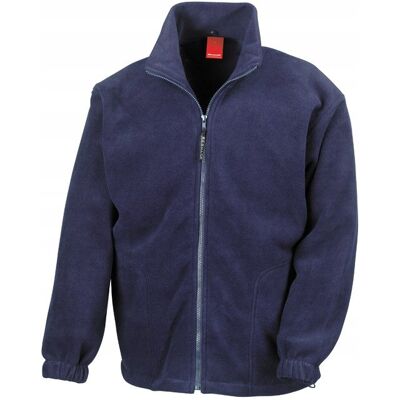 Result Polar Unisex luźny ze ściągaczami Granatowy r. L Result Polar Unisex luźny ze ściągaczami Granatowy r. L