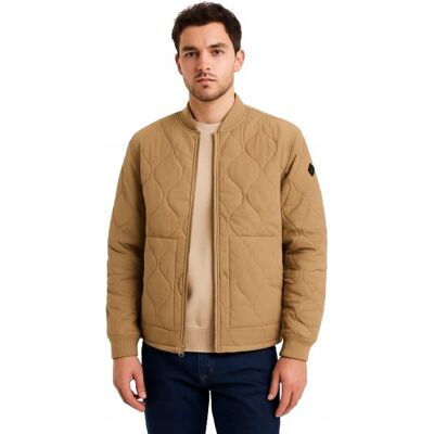 Polo Ralph Lauren Khaki Kurtka Bomber Pikowana z Zamkiem L Kta Polo Ralph Lauren Khaki Kurtka Bomber Pikowana z Zamkiem L Kta