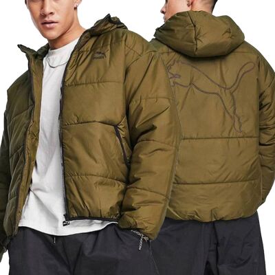 Puma kurtka męska khaki wodoodporna Padded Jacket 535575 62 L Puma kurtka męska khaki wodoodporna Padded Jacket 535575 62 L