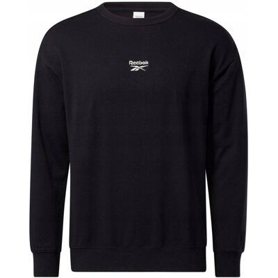 Reebok - BLUZA MĘSKA - CL SV CREW HS7145 czarna Reebok - BLUZA MĘSKA - CL SV CREW HS7145 czarna