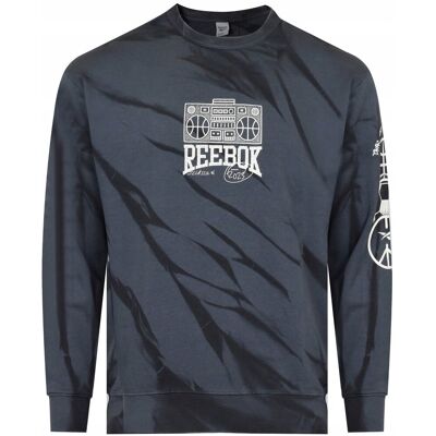 Reebok - BLUZA UNISEX CL BLOCK PARTY CREW HS9178 wkładana przez głowę Reebok - BLUZA UNISEX CL BLOCK PARTY CREW HS9178 wkładana przez głowę