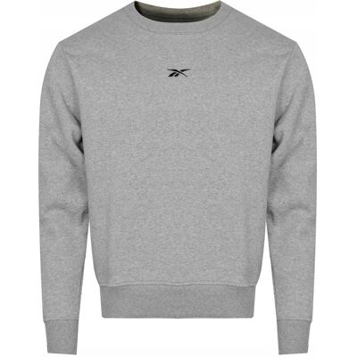Reebok - BLUZA UNISEX CL BV CREW HS6846 wkładana przez głowę SZARA Reebok - BLUZA UNISEX CL BV CREW HS6846 wkładana przez głowę SZARA