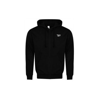 Reebok - BLUZA UNISEX CL SV FZ HOODIE IC1941 rozpinana z kapturem CZARNA Reebok - BLUZA UNISEX CL SV FZ HOODIE IC1941 rozpinana z kapturem CZARNA
