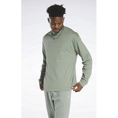 Reebok Koszulka Z Długim Rękawem Zielona Męska L 0A7A3_B* Tła Reebok Koszulka Z Długim Rękawem Zielona Męska L 0A7A3_B* Tła
