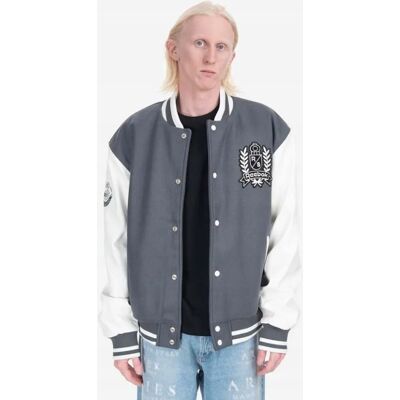 Reebok Kurtka Bomber Męska Szara Z Wełną Xs 0A7A2_B* Tła Reebok Kurtka Bomber Męska Szara Z Wełną Xs 0A7A2_B* Tła