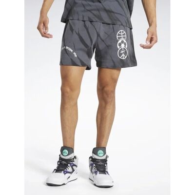 Reebok - SPODENKI MĘSKIE - CL BLOCK PARTY SHORT HS9179 GRAFITOWY Reebok - SPODENKI MĘSKIE - CL BLOCK PARTY SHORT HS9179 GRAFITOWY