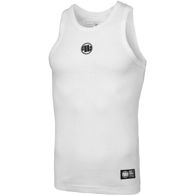 Pitbull West Coast Rib Tank Top Small Logo Biała XXL Pitbull West Coast Rib Tank Top Small Logo Biała XXL