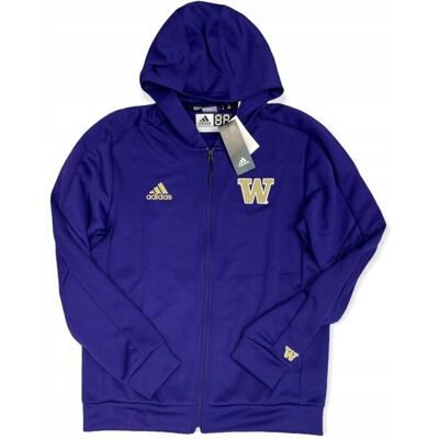 Adidas Rozpinana bluza męska Washington Huskies NCAA M Adidas Rozpinana bluza męska Washington Huskies NCAA M
