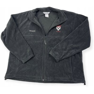 Rozpinana czarna polarowa bluza męska Columbia XXL Rozpinana czarna polarowa bluza męska Columbia XXL