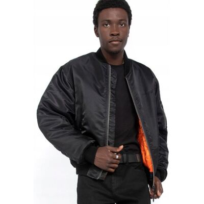 Inny producent Schott Kurtka Męska Czarna Bomber Casual XL J_a Inny producent Schott Kurtka Męska Czarna Bomber Casual XL J_a
