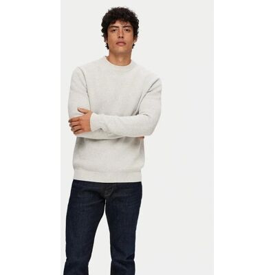 Inny producent SELECTED HOMME BEŻOWY SWETER MĘSKI Z OKRĄGŁYM DEKOLTEM M 2FA Inny producent SELECTED HOMME BEŻOWY SWETER MĘSKI Z OKRĄGŁYM DEKOLTEM M 2FA