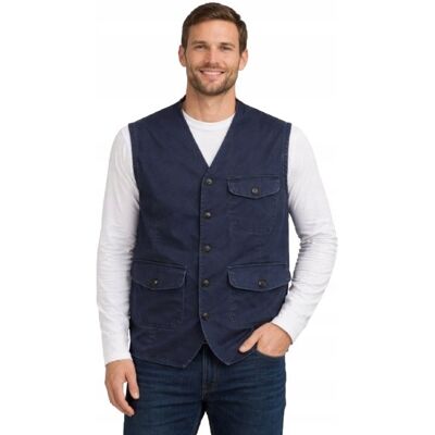 Inny producent SELECTED HOMME GRANATOWA KAMIZELKA CASUAL Z KIESZENIAMI GUZIKI L N1A Inny producent SELECTED HOMME GRANATOWA KAMIZELKA CASUAL Z KIESZENIAMI GUZIKI L N1A