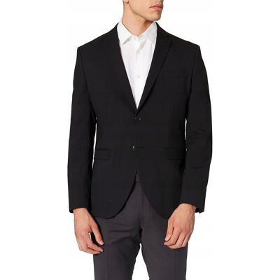 Selected Homme Męska Czarna Marynarka Slim na Guziki 94 Jyc Selected Homme Męska Czarna Marynarka Slim na Guziki 94 Jyc
