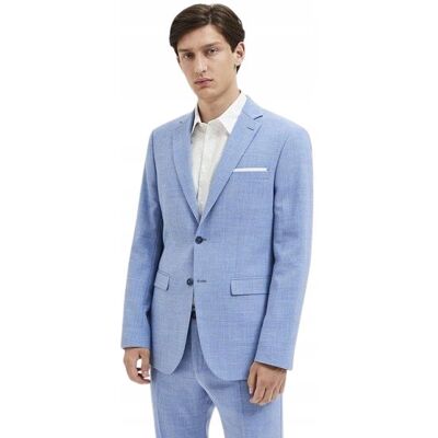 Inny producent SELECTED HOMME NIEBIESKA MARYNARKA LEN WEŁNA SLIM ELEGANCKA 54 N1A Inny producent SELECTED HOMME NIEBIESKA MARYNARKA LEN WEŁNA SLIM ELEGANCKA 54 N1A