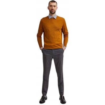 Inny producent SELECTED HOMME SPODNIE CASUAL MĘSKIE W KRATĘ PROSTE DŁUGIE 50 N1A Inny producent SELECTED HOMME SPODNIE CASUAL MĘSKIE W KRATĘ PROSTE DŁUGIE 50 N1A
