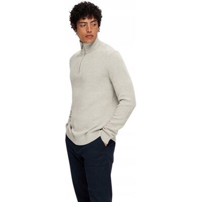 Inny producent SELECTED HOMME SWETER MĘSKI SZARY Z DŁUGIM RĘKAWEM M 1DRA Inny producent SELECTED HOMME SWETER MĘSKI SZARY Z DŁUGIM RĘKAWEM M 1DRA