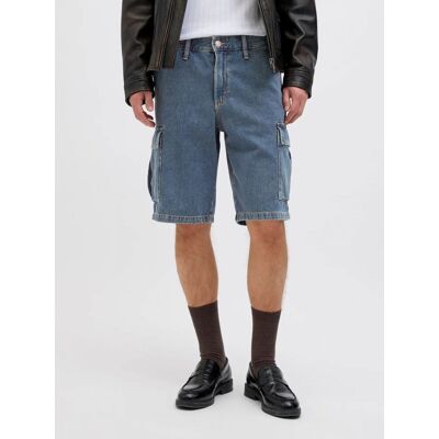 JACK & JONES shorts e bermuda uomo jack and jones 12272557 bill blue denim JACK & JONES shorts e bermuda uomo jack and jones 12272557 bill blue denim