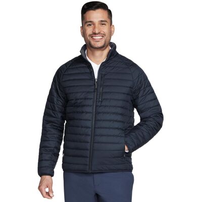 Skechers GO Shield Altitude Reversible Jacket JA139-BLK, Mężczyzna, Kurtka, Czarny Skechers GO Shield Altitude Reversible Jacket JA139-BLK, Mężczyzna, Kurtka, Czarny