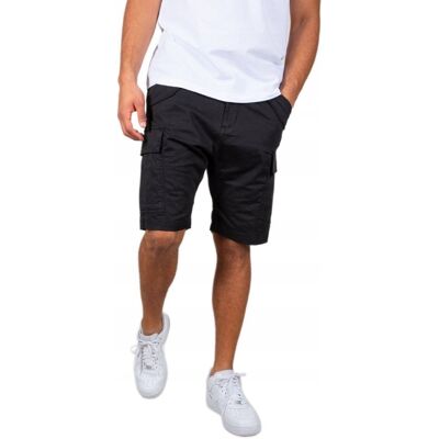 Spodenki Alpha Industries Airman Short 116211 03 Czarne 32 Spodenki Alpha Industries Airman Short 116211 03 Czarne 32