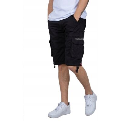 Spodenki Alpha Industries Jet Short 191200 03 Czarne 31 Spodenki Alpha Industries Jet Short 191200 03 Czarne 31