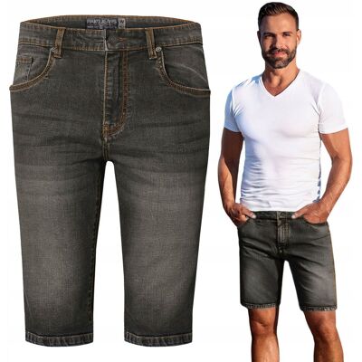 SPODENKI Jeansowe Męskie Denim SAMOT Szorty CZARNE Sprane 35 Pako Jeans SPODENKI Jeansowe Męskie Denim SAMOT Szorty CZARNE Sprane 35 Pako Jeans