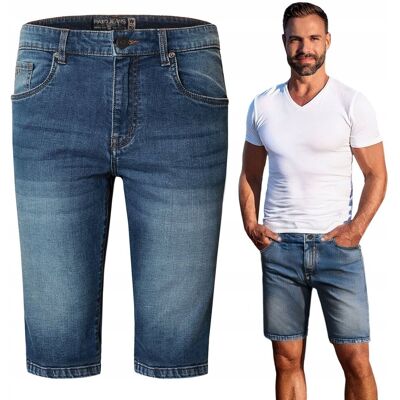 SPODENKI Jeansowe Męskie Denim SAMOT Szorty GRANATOWE Sprane 30 Pako Jeans SPODENKI Jeansowe Męskie Denim SAMOT Szorty GRANATOWE Sprane 30 Pako Jeans