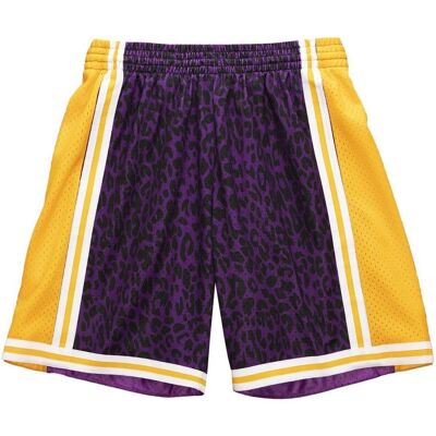 Spodenki Mitchell & Ness Men's NBA LA Lakers Wild Life Swingman Shorts-XXL Spodenki Mitchell & Ness Men's NBA LA Lakers Wild Life Swingman Shorts-XXL