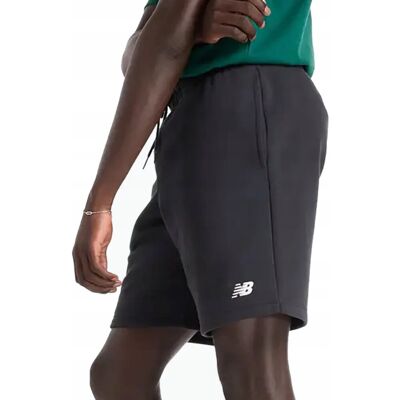 SPODENKI SZORTY męskie NEW BALANCE MS43903BK dresowe przed kolano czarne S S SPODENKI SZORTY męskie NEW BALANCE MS43903BK dresowe przed kolano czarne S S