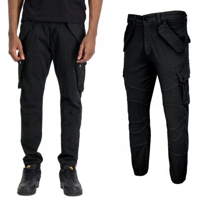 Spodnie Alpha Industries Combat Pant LW 126215 03 Czarne 32 Spodnie Alpha Industries Combat Pant LW 126215 03 Czarne 32