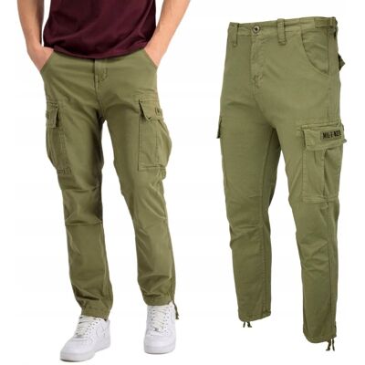 Spodnie Alpha Industries Squad Pant 188202 11 Oliwkowe 30 Spodnie Alpha Industries Squad Pant 188202 11 Oliwkowe 30