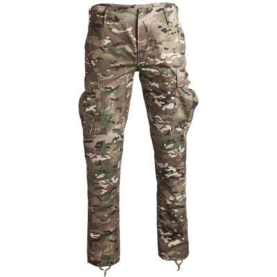 Mil-Tec Spodnie Bojówki Us Bdu Feldhose R/s 'Slim Fit' Multitarn-S Mil-Tec Spodnie Bojówki Us Bdu Feldhose R/s 'Slim Fit' Multitarn-S