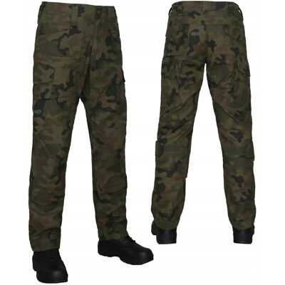 Spodnie Bojówki Wojskowe Taktyczne Texar NS-TX Ripstop PL Camo WZ.93 3XL Spodnie Bojówki Wojskowe Taktyczne Texar NS-TX Ripstop PL Camo WZ.93 3XL