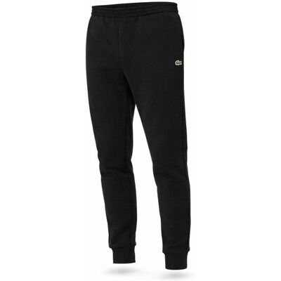 Spodnie dresowe męskie Lacoste XH9624 Slim Fit czarne z logo, Rozmiar L Spodnie dresowe męskie Lacoste XH9624 Slim Fit czarne z logo, Rozmiar L