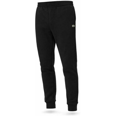 Spodnie dresowe męskie Lacoste XH9624 Slim Fit czarne z logo, Rozmiar M Spodnie dresowe męskie Lacoste XH9624 Slim Fit czarne z logo, Rozmiar M