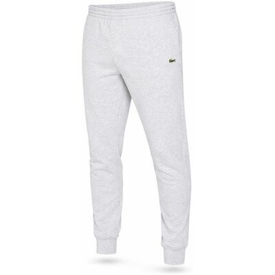 Spodnie dresowe męskie Lacoste XH9624 Slim Fit szare z logo, Rozmiar L Spodnie dresowe męskie Lacoste XH9624 Slim Fit szare z logo, Rozmiar L