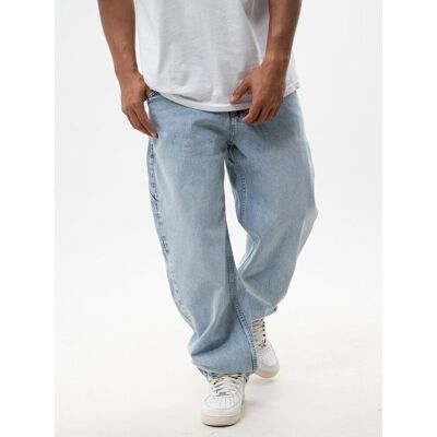 Jigga Wear Spodnie Jeansowe Super Baggy Cargo Męskie Sprane Jasne Niebieskie Jigga L Jigga Wear Spodnie Jeansowe Super Baggy Cargo Męskie Sprane Jasne Niebieskie Jigga L