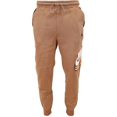 Spodnie męskie Air Jordan Jumpman Fleece Archaeo brązowe - DC9608-256-L Spodnie męskie Air Jordan Jumpman Fleece Archaeo brązowe - DC9608-256-L